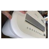 Aurora AU1060MA Professional Grade 10-Sheet High Security Micro-Cut Paper and Credit Card Shredder/ 60 Minutes/Security Level P-5, White, AU1060MA 10-Sheet High Security MicrocutSAYS IT IS OVERHEATED 