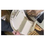 3-in-1 Wooden High Chair for Babies & Toddlers, Convertible Baby Highchair with Tray, Booster Seat & Kids Chair, Modern, Easy-to-Clean Design, Adjustable Legs, Safety Harness, Beige - Retail: 