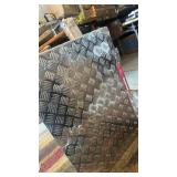 gardhom Threshold Ramps for Doorways 2-4\" Rise Aluminum One-Piece Portable Door Ramp for Wheelchairs for Home Steps Entry Ramp for Doorways for Scooters, Power Chairs, Walkers, 550LBS Load Capacity -