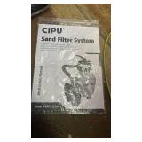 12-inch Sand Filter Pump System Handy 4-Way Valve for Above Ground Swimming Pools with Prefilter Pool Pump 115V 6-Foot Cord to Easy Installation SFPS12501 - Retail: $190