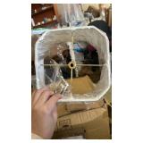 Decor Therapy Tl7920 25\" Carved Silver Tone Table Lamp - Retail: $35