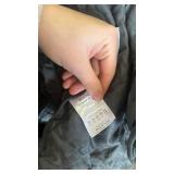 Luxury Silk Comforter/Duvet/Quilt Queen Size (90\"x90\", 6.8lbs/3.1kg), Filled with Long Strand Mulberry Silk-Warm and Lightweight for All Seasons, with 100% Long Staple Cotton Cover 400TC-Grey - Reta