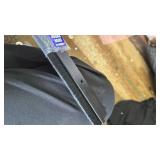 Randall Manufacturing Co., Inc | Door Sweeps, Aluminum & Brush | Brush Sweeps for Gaps Up to 1" | Black Trim with Black Brush | 3 Feet | Fill Gaps & Keep Unwanted Debris Out - Retail: $37