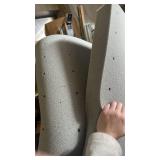 4 Inch Bamboo Infused Memory Foam Mattress Topper - Queen Size, Cooling Ventilation, Pressure Relieving Bed Topper - Mattress Pad, CertiPur Certified - Retail: $140