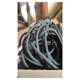 Soaker Hose 150 FT for Garden Beds,3/4\" Solid Brass Connector Heavy Duty 1/2\" Soaker Garden Hose for Flower,Vegetable Beds, Tree,Lawn and Plant - Retail: $20