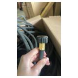 Soaker Hose 150 FT for Garden Beds,3/4\" Solid Brass Connector Heavy Duty 1/2\" Soaker Garden Hose for Flower,Vegetable Beds, Tree,Lawn and Plant - Retail: $20