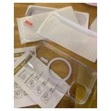 Miracase Magnetic for iPhone 13 Case 6.1 inch (Compatible with MagSafe)ï¼with 2X Screen Protectorsï¼ Military-Grade Protection, Anti-Fingerprint Translucent Matte Phone Case Cover, Clear - Ret