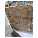 Agne 28.3 in. Wide Tufted Velvet Wingback Chair, Blue