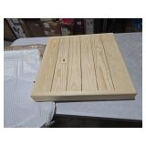 SRYBLT 22.0\" x 44.0\" Boho Low Picnic Table,Kids Picnic Tables for Outside,Beach Table,Wooden Folding Table,Bohemian Style,Natural