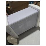 Lian Li A3-26.3L Micro Form Factor Chassis - Wood Front & Side Tempered Glass Panel - Supports 360mm AIO-Modularity Design for M-ATX, ITX Motherboard-DAN Cases Collaboration - White (A3W-WDG)