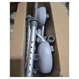 HOMLAND Raised Toilet Seat with Handles, Toilet Seat Riser for Seniors with Adjustable Height & Width, FSA/HSA Eligible 400lb Handicap Elevated Toilet Seat for Elderly, Pregnant, Fit Any Toilet