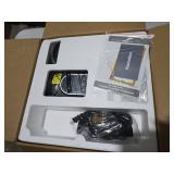 Under Desk Elliptical Machine, Leg Exerciser as Seen on TV While Sitting for Senior, Portable & Quiet Pedal Exerciser with 12 Adjustable Speed, Black