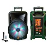 MR DJ DJ12BAT+ 12  Portable Bluetooth SpeakerMR DJ DJ12BAT+ 12  Portable Bluetooth Speaker