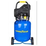 Goodyear 10 Gallon 150 PSI Oil Free Portable Vertical Electric Air Compressor