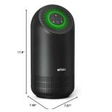 Afloia Air Purifier for Pets, Air Purifiers for Home Large Room Up to 880 Ft², Efficient Filter Air Cleaner for Home Remove 99.99% Pets Hair Odor Dust Smoke Mold Pollen, Fillo Black