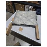 BEAU JARDIN Decorative Garden Fence Outdoor 24in x 10ft(5 Panels in Total) Model Number ET048