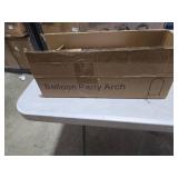 7.2 Ft Wedding Arch Backdrop Stand, Balloon Arch Gold Metal