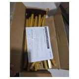 6 Ft Wedding Arch Backdrop Stand, Balloon Arch Gold Metal