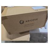 Aricove Cooling Weighted Blanket for Adults, 25lbs, Queen/King Size, 80x87 inches, Silky Soft Bamboo Viscose, Machine Washable, White Retail:$209