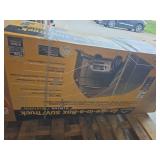 ShelterLogic Garage-in-a-Box Portable Outdoor Garage for SUV and Full-Size Trucks, All-Season Car Canopy Carport with Alpine Style Roof, 13