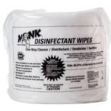 Monk 69800r 800 Count Lemon Breeze Scent Disinfectant Wipes, 1 Pack