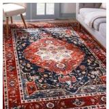 Area Rug for Living Room, 4x6 Machine Washable