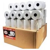 (50 Rolls) 3 1/8 x 230 Thermal Paper Receipt Rolls (55 GSM Premium Quality German Paper) Fits All POS Cash Registers BPA Free - BuyRegisterRolls