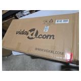 vidaXL Nesting Coffee Table 2 pcs, Side Tables with Solid Pine Wood Legs, Scandinavian Style End Table for Living Room, White