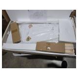 vidaXL Nesting Coffee Table 2 pcs, Side Tables with Solid Pine Wood Legs, Scandinavian Style End Table for Living Room, White