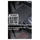 Floor Mats for Tesla Model Y 2025 to 2021, Custom Fit All Weather Floor Mats TPE, Cargo Liner Trunk Mats for Tesla Model Y Accessories 2024, 5-Seat (NOT fit 7-Seat) 6 PCS Mats Set