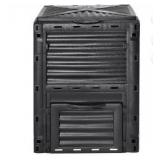 KFFKFF Outdoor Compost Container, 80 Gal Capacity, BPA-Free, with Convenient Top Lid & Bottom Access, Simple Assembly, Lightweight Design for Quick Soil Enrichment