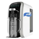 SimPure Y7T-A Countertop Reverse Osmosis Water Filter, NSF/ANSI 58 Certified, 100GPD 5 Stage RO Water Filtration System with pH+ Remineralization, Water Purifier with Glass Pitcher, No Installation