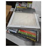 Filtrete 20x25x1 AC Furnace Air Filter, MERV 5, MPR 300, Capture Unwanted Particles, 3-Month Pleated 1-Inch Electrostatic Air Cleaning Filter, 6-Pack (Actual Size 19.69x24.69x0.81 in)
