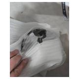 Rattan Pendant Light Black White Faux Rattan Basket Chandelier 1-Pack Boho Handmade Woven Wicker Hanging Light Fixture for Public Place Dining Living