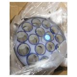 NURATIT Upgraded Billiard Ball Cleaner and Polisher, Billiard Ball Cleaner, Pool Ball Cleaner for 16 Billiard and Snooker, Balls British and American Dual Use 110V, Automatic Pool Ball Cleaner