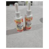 2 Pack Sundance Liquid Vitamin D3 5000 IU | 2 Fluid Ounces | Essential Vitamin Liquid Drops | Vegetarian, Non-GMO, and Gluten Free Supplement