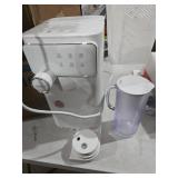 SimPure Y10H Instant Hot Reverse Osmosis Water Filter Countertop, 6-Stage RO Water Filtration System, Heating Water Dispenser with Safety Lock, Removable Water Pitcher, No Installation