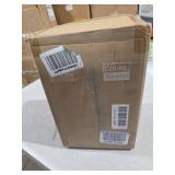 Cooks Standard Stainless Steel Food Jar Storage Canister Set Large 4-Piece  1.6qt/2.5qt/3.5qt /5qt Airtight Containers with Glass Lid for Tea Coffee Sugar Flour Pantry Kitchen Counter