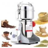 Electric Grain Mill Grinder 800g Stainless Steel Pulverizer 36000r/min High-speed Grain Mill 1800W Dry Material Grinding Machine 270° swingable Superfine powder for Home and Commercial