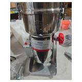 Electric Grain Mill Grinder 800g Stainless Steel Pulverizer 36000r/min High-speed Grain Mill 1800W Dry Material Grinding Machine 270° swingable Superfine powder for Home and Commercial