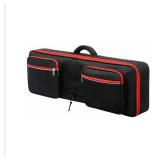 HFINGF Keyboard Case, 49 Key Keyboard Case, 49-Key Keyboard Bag, Portable Padded Keyboard Case,Piano Case with Handles and Adjustable Shoulder Strap(Not with All Piano)