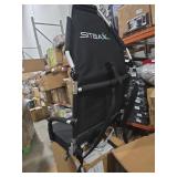 Padded Bleacher Seat The Ultimate Reclining Stadium Chair with Full Back & Neck Support and 360° Swivel Lightweight, Foldable, and Portable with Backpack Straps