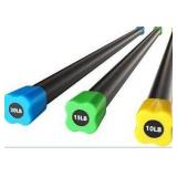 Fitvids Total Body Workout Weighted Bar Weighted Workout Bar Weighted Exercise Bar, 10lb and 20 lb