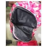 Rolling Backpack for Elementary School Students Teens Travel Bag Wheeled Trolley Trip Luggage Trolley Daypack for Girls and Boys, LP Squares