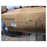 Globlazer Cat Tree Tower for Indoor Cats, 50-inch Adult Cat Tree House for Large Adult Cats with Steps, Scratching Post, 2 Cat Caves, Dangling Toys, FC50, Light Grey