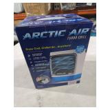 Turbo Chill Desktop Evaporative Space Cooler with LED Nightlight