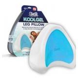 Contour Legacy Cool Leg & Knee Foam Support Pillow for Side Sleepers Soothing Relief for Back, HIPS, Knees, Joints, Nerves & Muscles (2 Pack, Cooling)