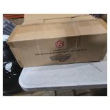 4 Pack Galvanized Tub 3.1 Gallon Ice Bucket Large Metal Drink Buckets for Parties Beer Beverage Tub with Carry Handles for Champagne Cocktails Wine Cooling for Mimosa Bar Supplies