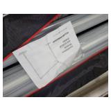 Pipe and Drape Backdrop Stand, 10x10ft Heavy Duty Adjustable Backdrop Frame with Metal Base, Background Holder for Parties Photography Wedding Photoshoot Decoration