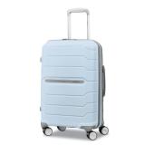 Samsonite Freeform Hardside Carry-On Luggage with Spinner Wheels - Hardshell Suitcase - TSA, Airline-Approved - Expandable Hard Shell, Smooth Rolling Wheels for Lightweight Travel - Powder Blue